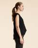 Cynthia Rowley Parchment Tank Top - Black - Thumbnail 4