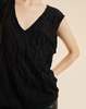Cynthia Rowley Parchment Tank Top - Black - Thumbnail 7