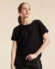 Cynthia Rowley Parchment Tee - Black - Thumbnail 1