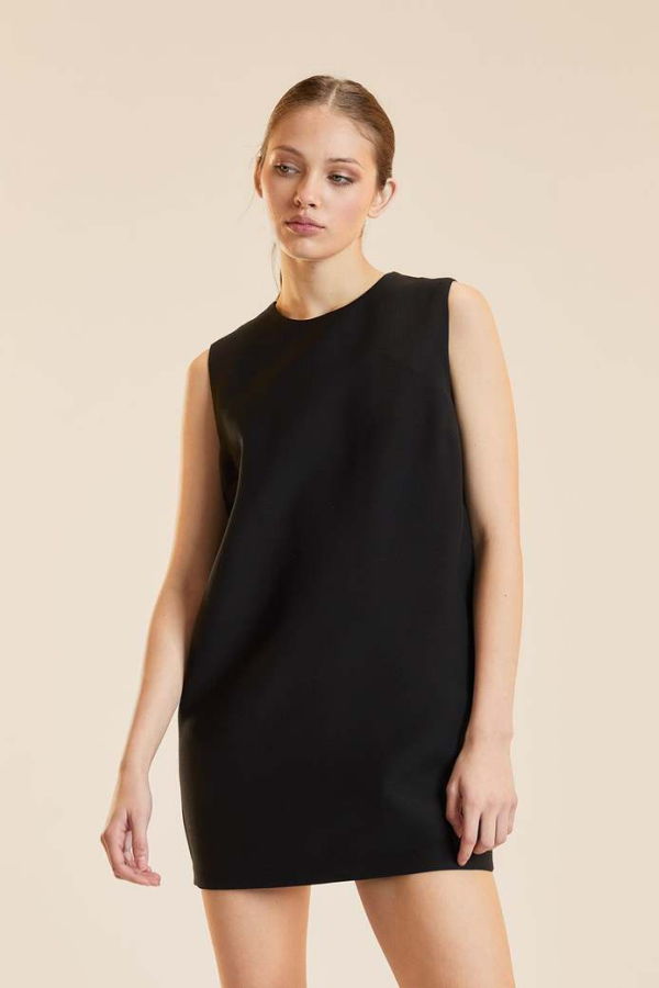 Cynthia Rowley Penelope Shift Dress - Black