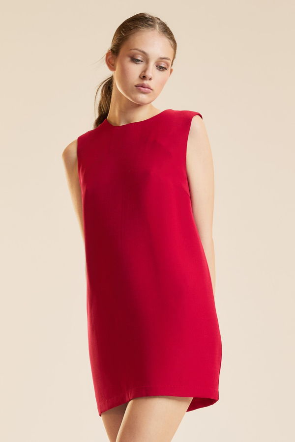 Cynthia Rowley Penelope Shift Dress - Red