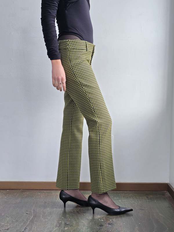 Vintage Marni Mod Patterned Trousers