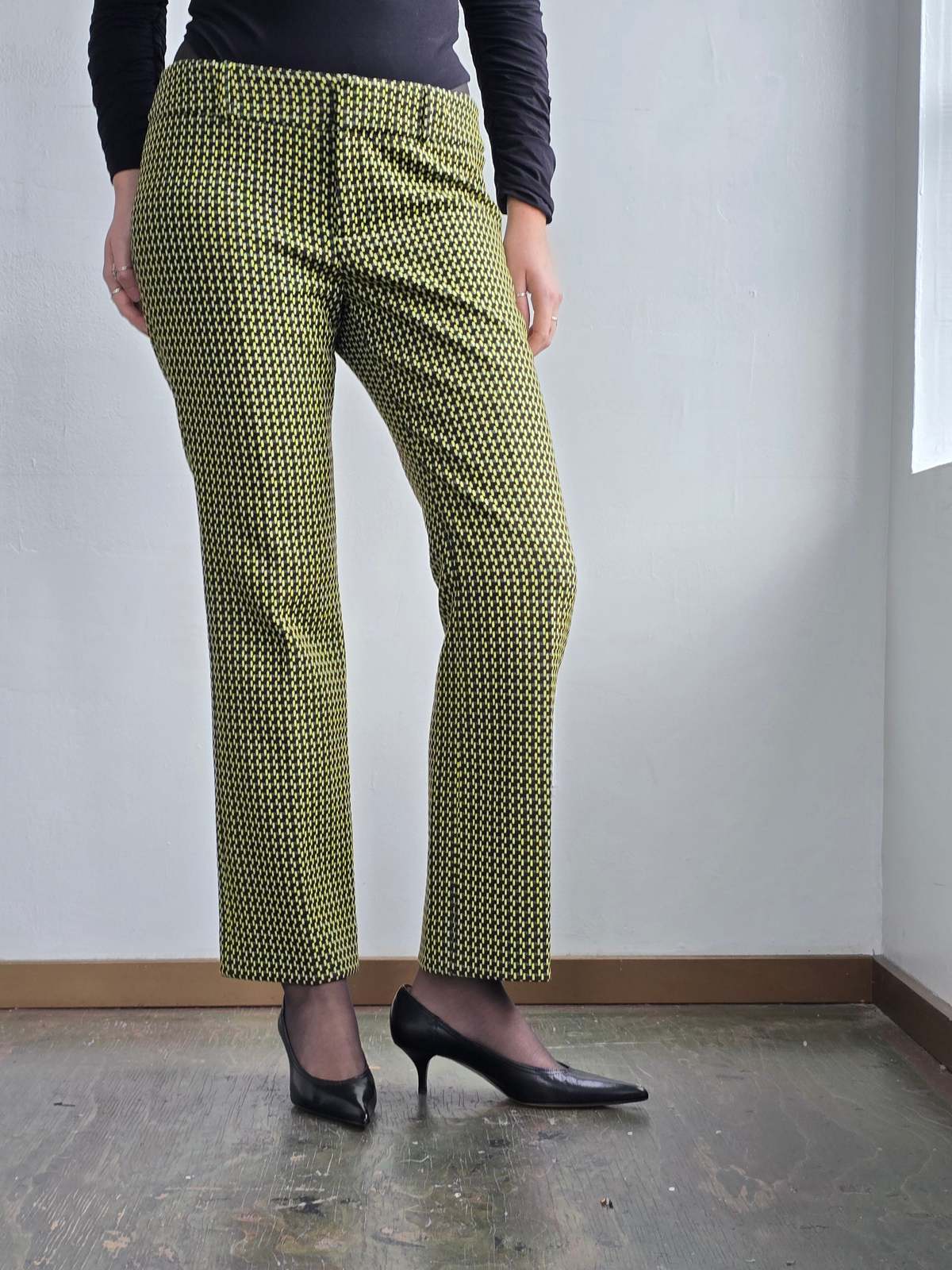 Vintage Marni Mod Patterned Trousers - Image 4 of 6