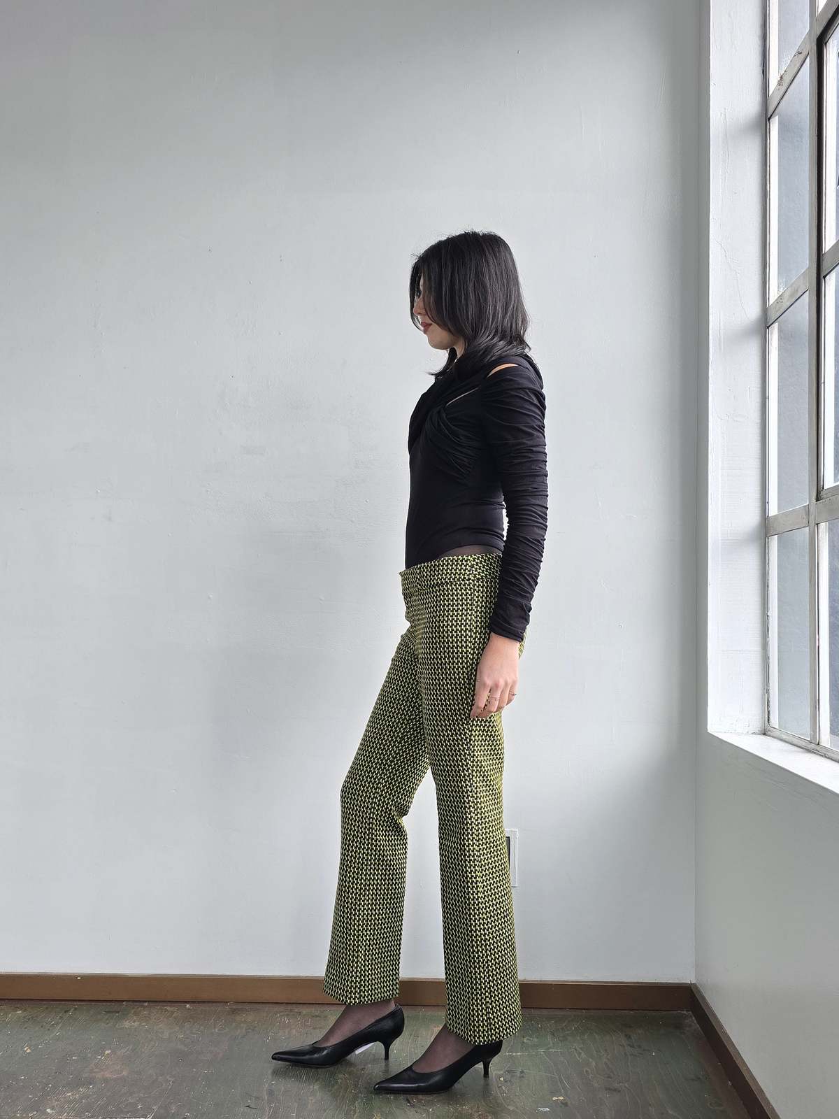 Vintage Marni Mod Patterned Trousers - Image 6 of 6