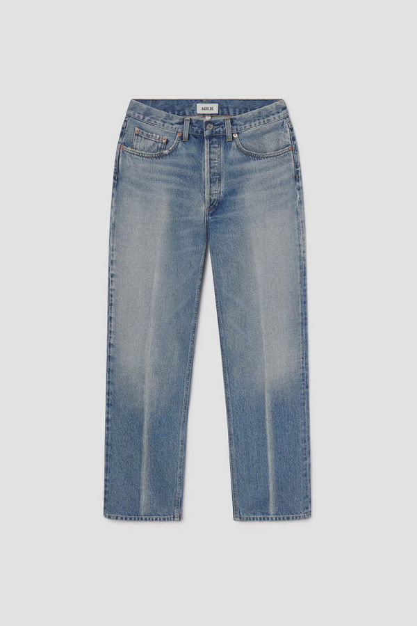 AGOLDE Lana Jeans - Medium Vintage Indigo