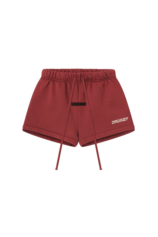 Fear of God Running Short Shorts - Crimson