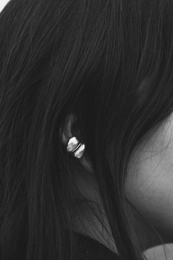 Seola Solveig & Saga Earcuffs - Silver