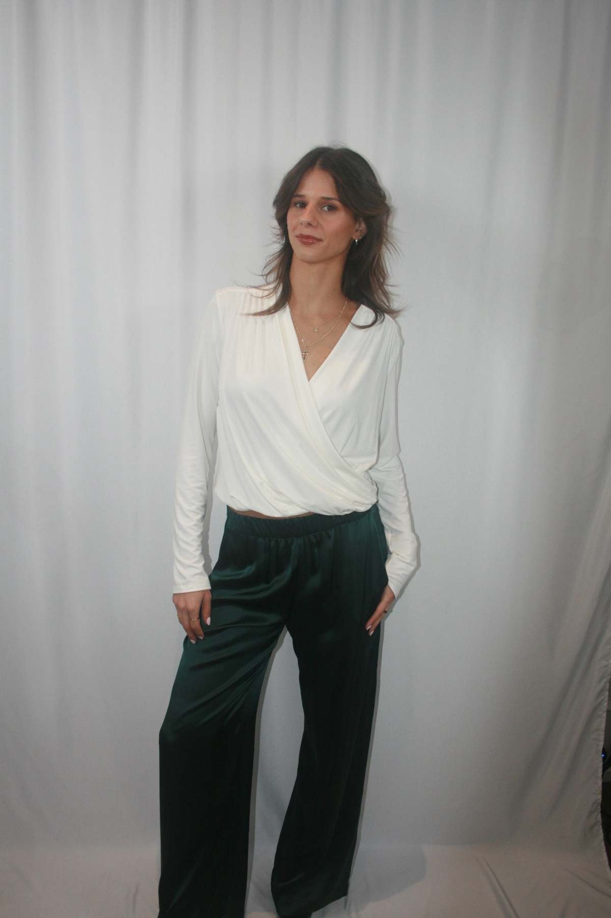 SABLYN Brynn Pull On Silk Pants - Image 2 of 4