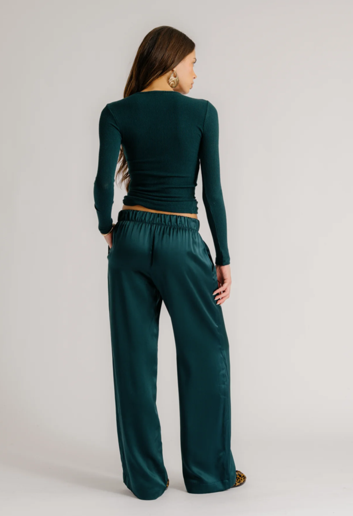 SABLYN Brynn Pull On Silk Pants - Image 4 of 4