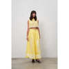Annabo Desert Rose Maxi Skirt - Yellow - Thumbnail 3