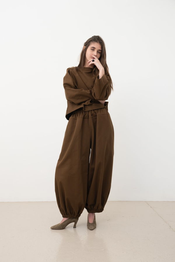 Cvet Préri Bulb Pant - Cocoa