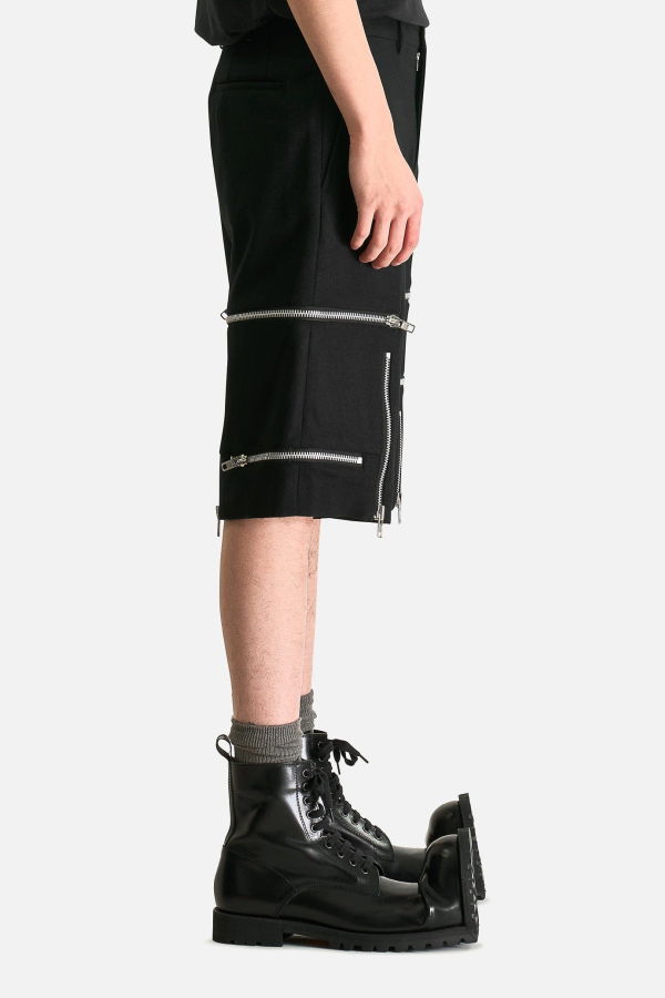 Comme des Garçons Zipper Shorts