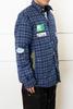 piet Padded Flannel Plaid Shirt - Green - Thumbnail 4