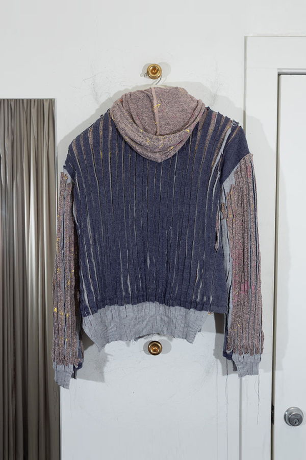 JRAT 3T Hoodie/Sweater - Mauve / Gray / Blue