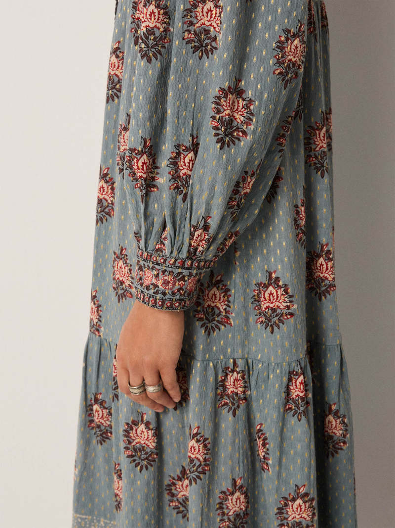 Maison Hotel Allegra Dress - Cerulean Mist