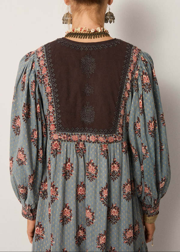 Maison Hotel Allegra Dress - Cerulean Mist