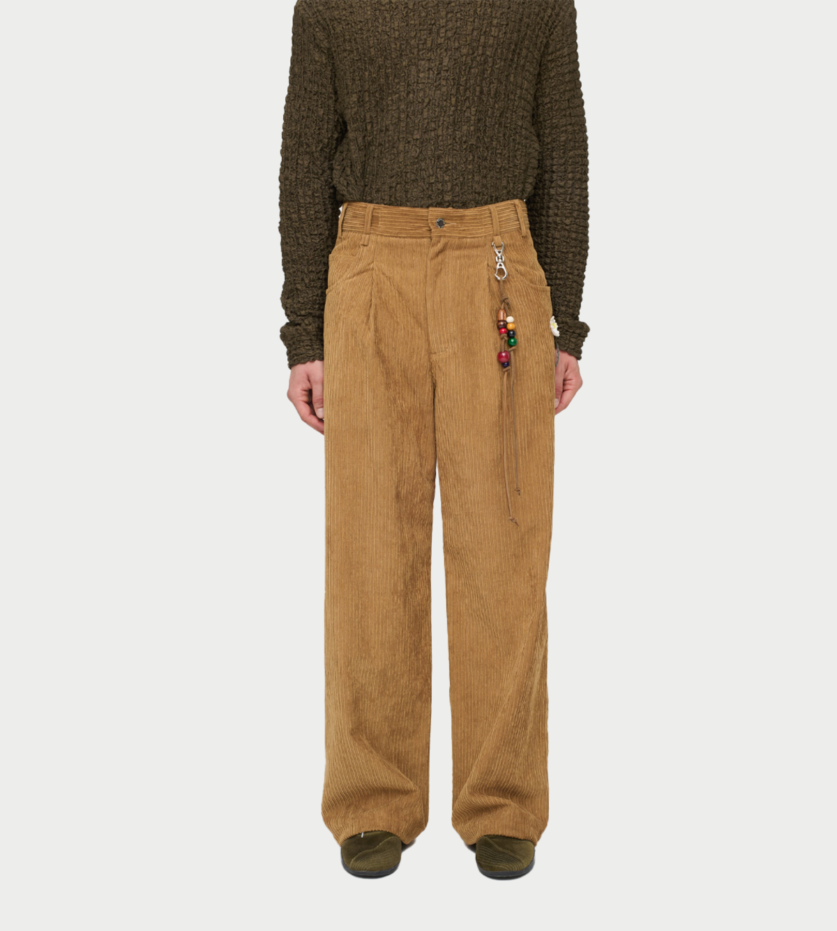 Song for the Mute Flower Boyfriend Jeans - Camel - Image 1 of 7