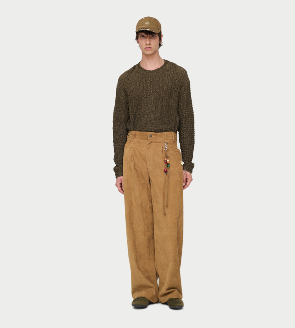 Song for the Mute Flower Boyfriend Jeans - Camel