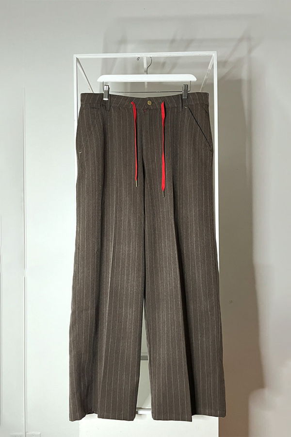 Deus Ex Machina Hear & Now Stripe Pants - Gravel Grey