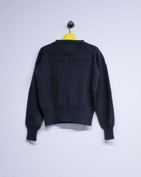 Cecile Tulkens Uniform Wool Gansey - Grey