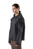 MM6 Maison Margiela Distressed Oversized-Collar Frayed-Hem Shirt - Thumbnail 5