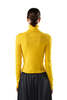 MM6 Maison Margiela Distressed Wool Sweater - Yellow - Thumbnail 3