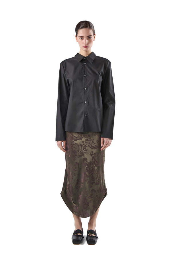 MM6 Maison Margiela Jacquard Midi Skirt