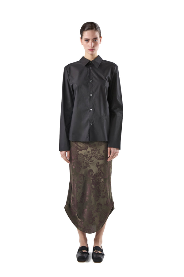 MM6 Maison Margiela Jacquard Midi Skirt