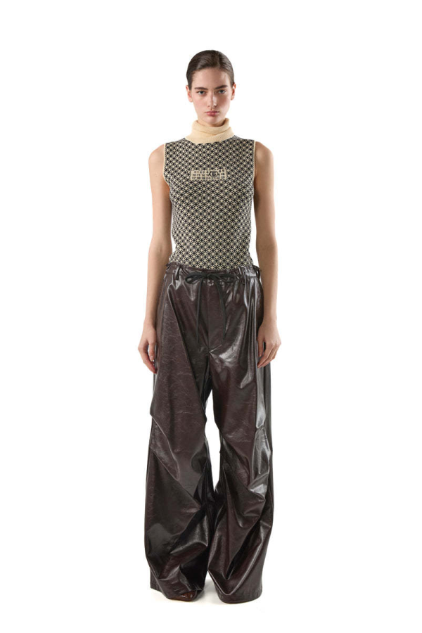 MM6 Maison Margiela Parachute Draped Trousers