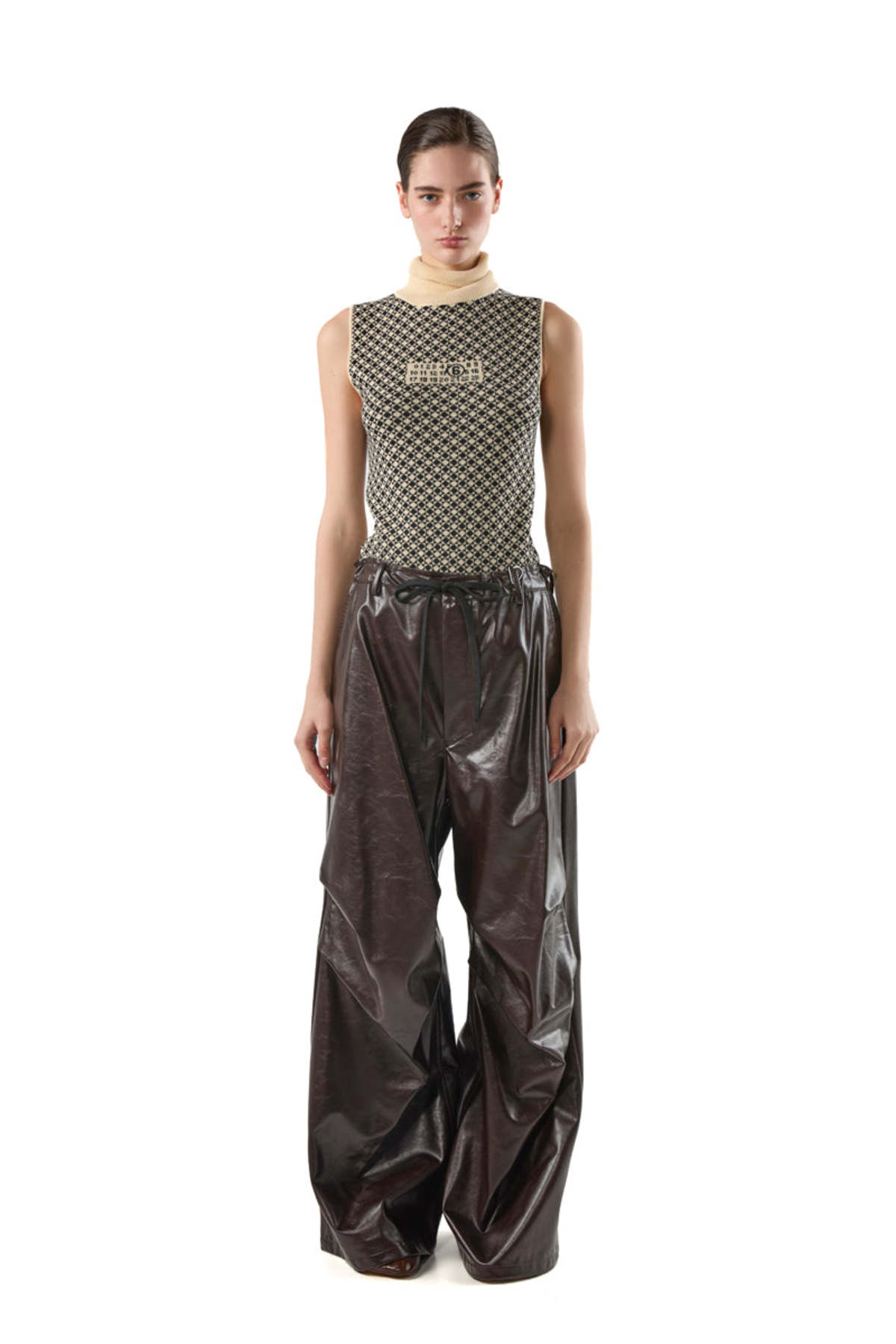 MM6 Maison Margiela Parachute Draped Trousers - Image 1 of 4