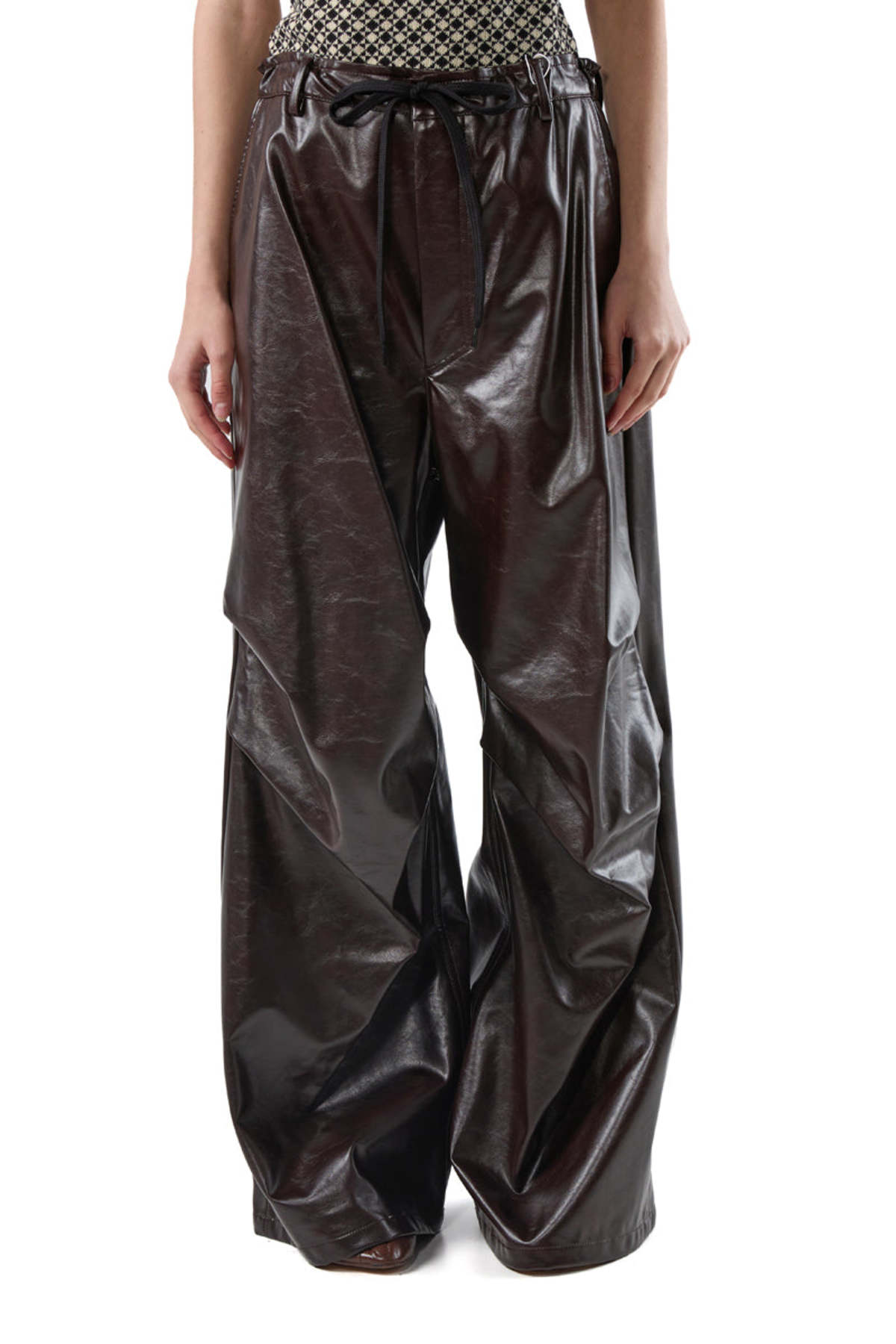 MM6 Maison Margiela Parachute Draped Trousers - Image 2 of 4