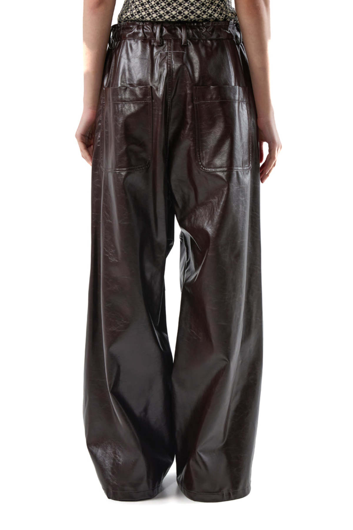 MM6 Maison Margiela Parachute Draped Trousers - Image 4 of 4