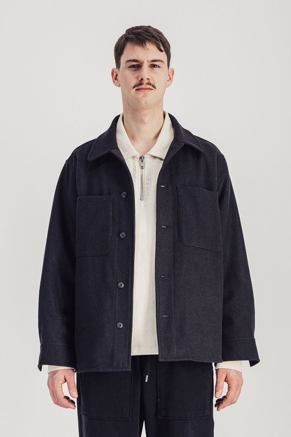 Parages Woody Wool Overshirt