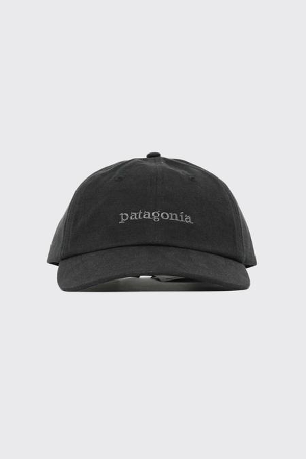 Patagonia Fitz Roy Icon Trad Cap - Text Logo Ink Black