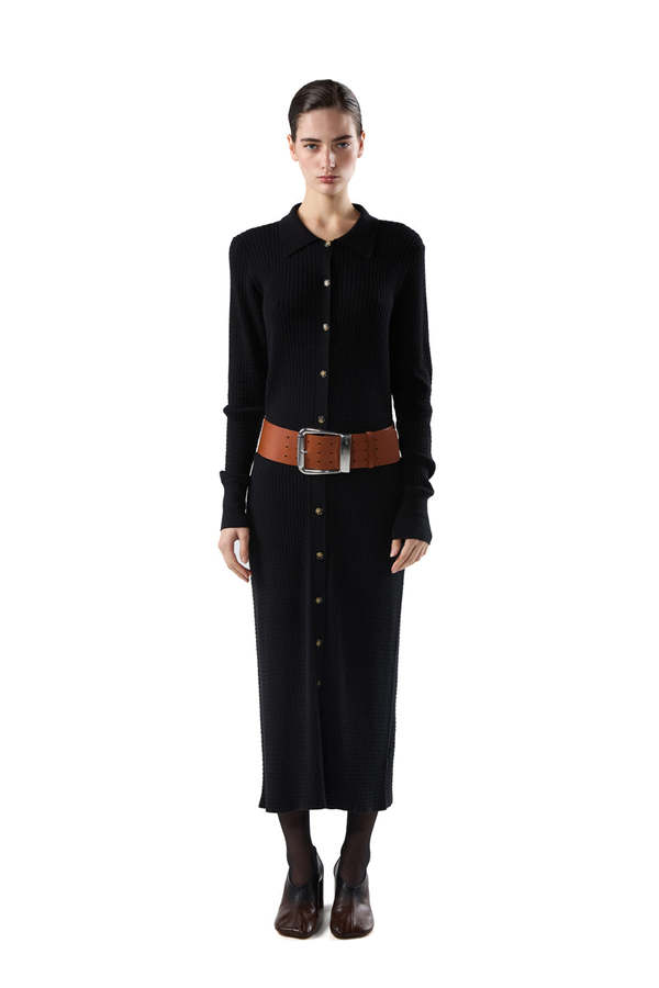 MM6 Maison Margiela Leather Belt - Brown