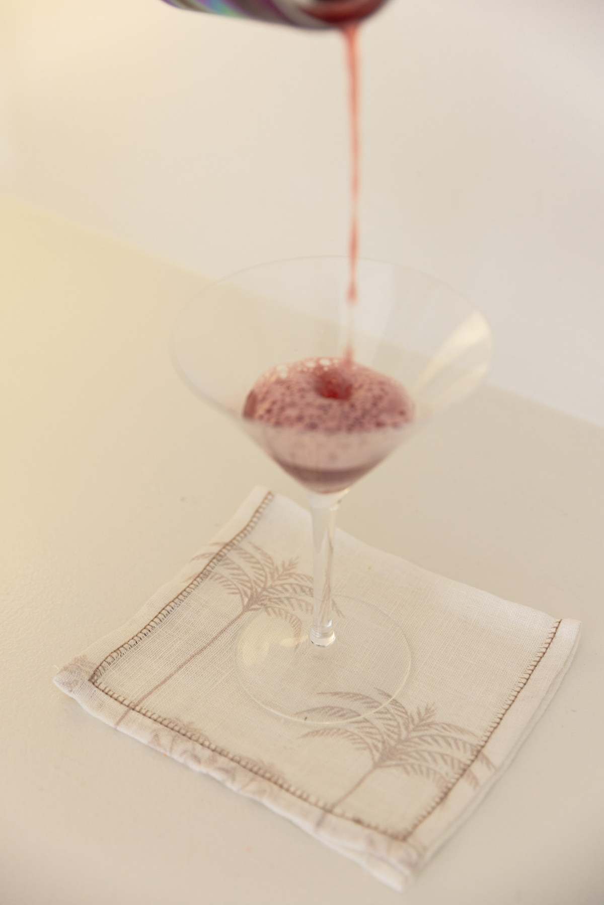 Majka & Co La Fortuna Palms Cocktail Napkins Set of 4 - Image 5 of 5