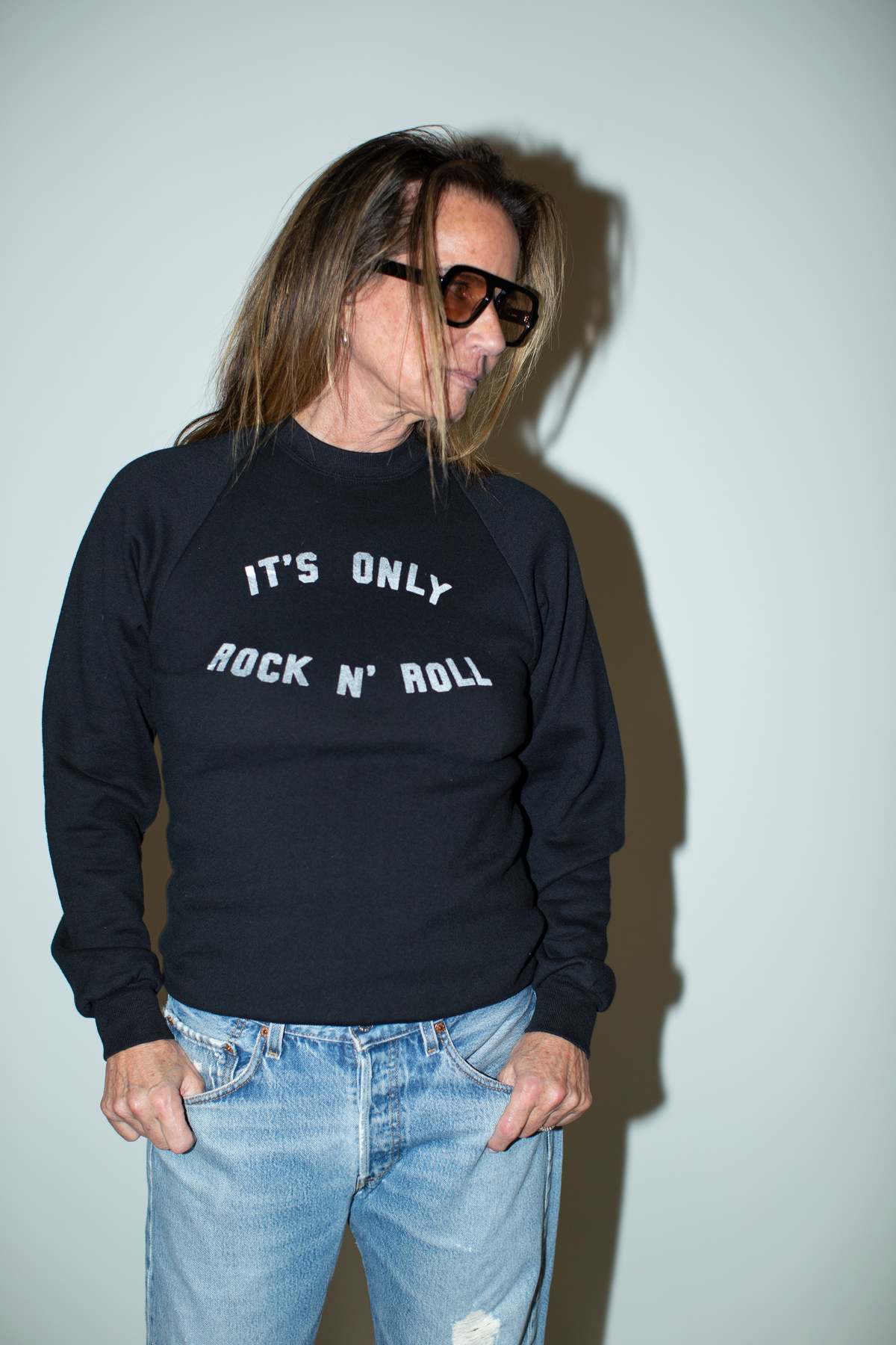 Vintage It's Only Rock N' Roll Sweatshirt - Image 3 of 3
