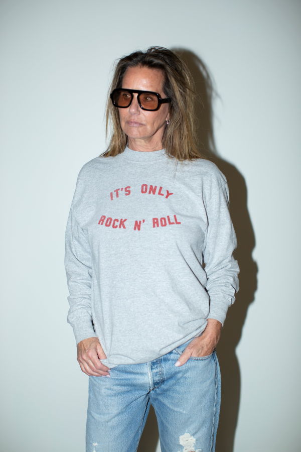 Vintage It's Only Rock N' Roll Long Sleeve Tee