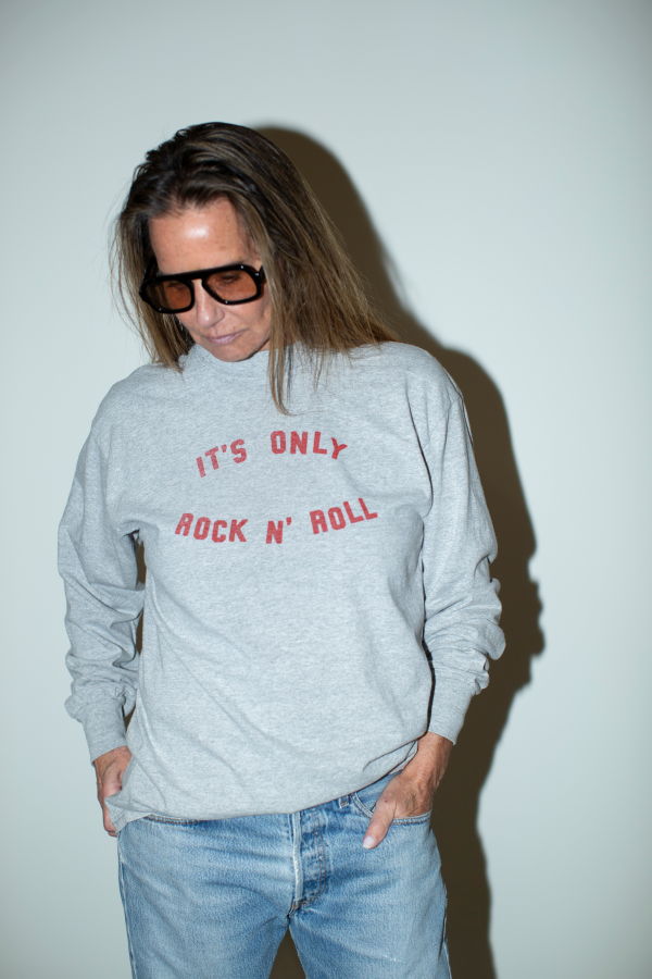 Vintage It's Only Rock N' Roll Long Sleeve Tee