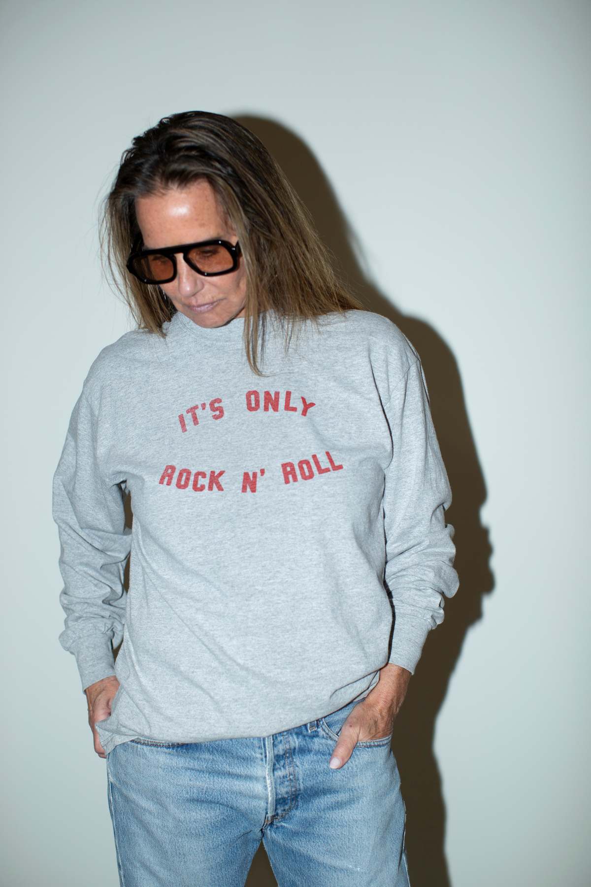 Vintage It's Only Rock N' Roll Long Sleeve Tee - Image 2 of 4