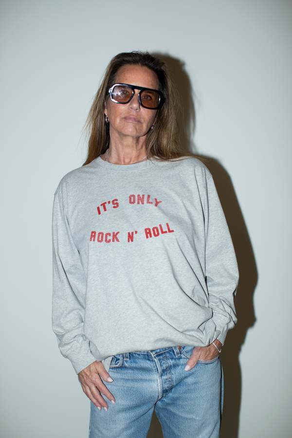 Vintage It's Only Rock N' Roll Long Sleeve Tee