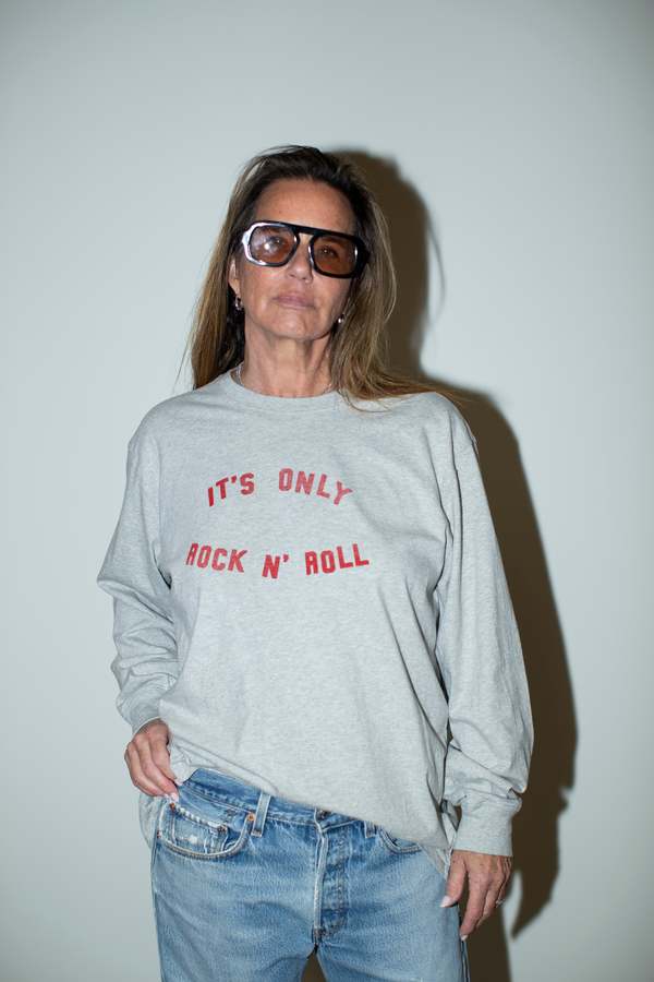 Vintage It's Only Rock N' Roll Long Sleeve Tee