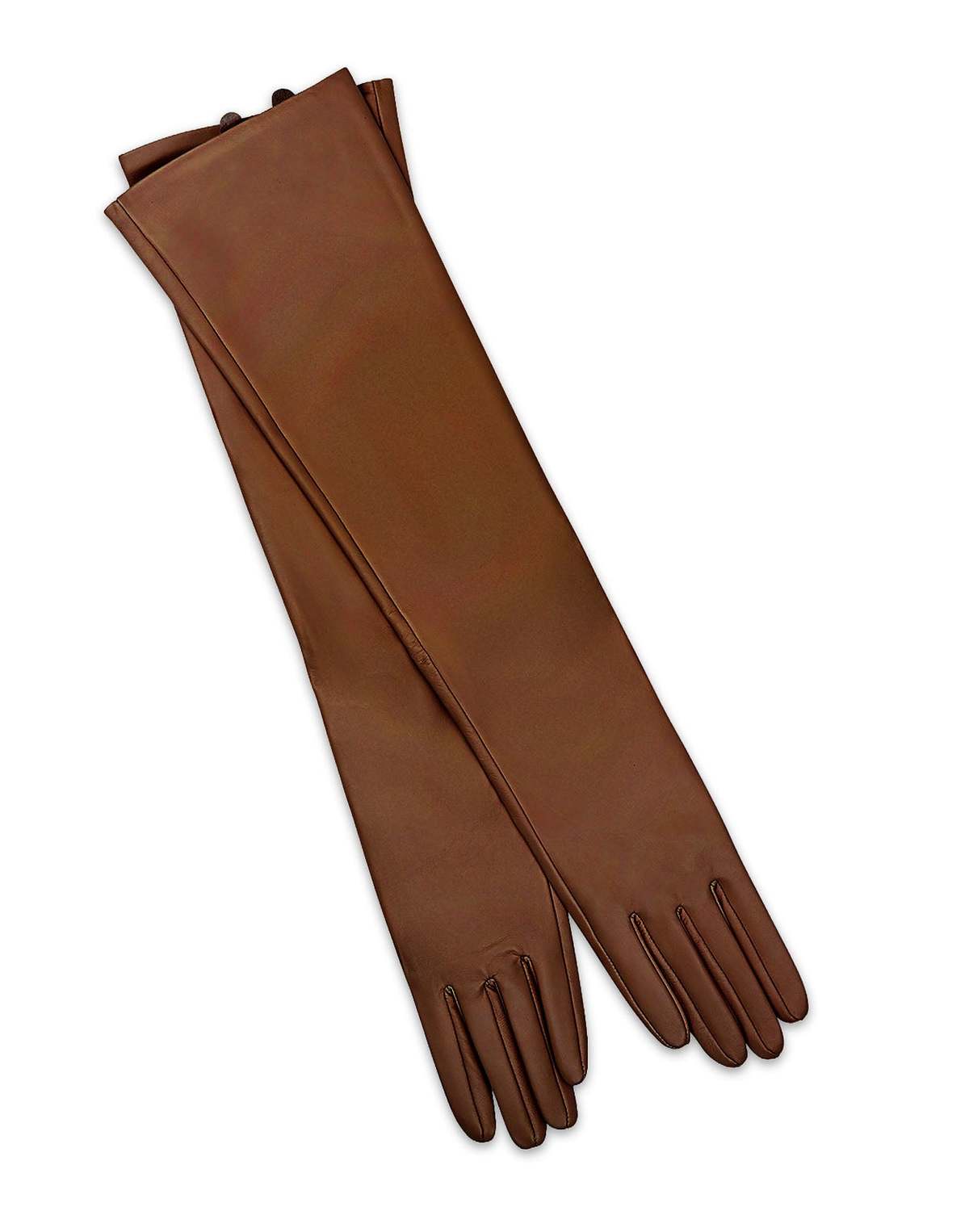 Cynthia Rowley Bea Long Leather Gloves - Image 1 of 3