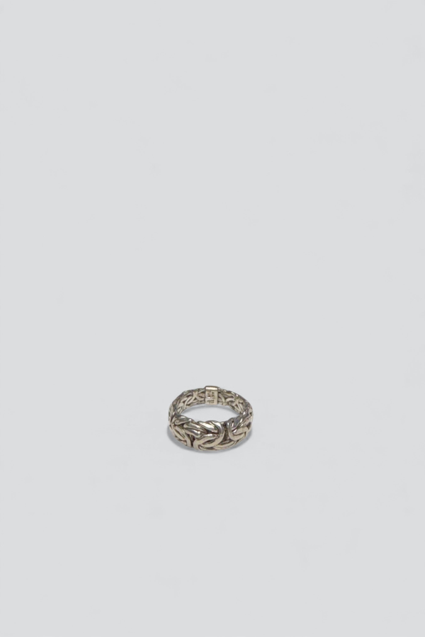 Vintage Byz Woven Ring - Sterling Silver