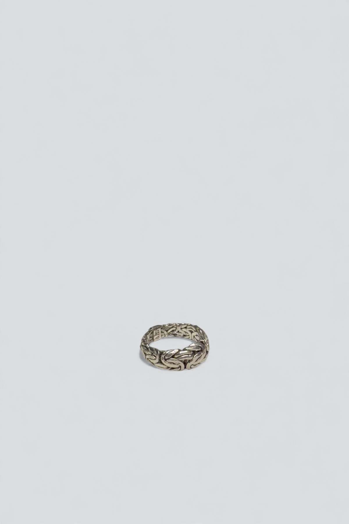 Vintage Byz Woven Ring - Sterling Silver - Image 2 of 3