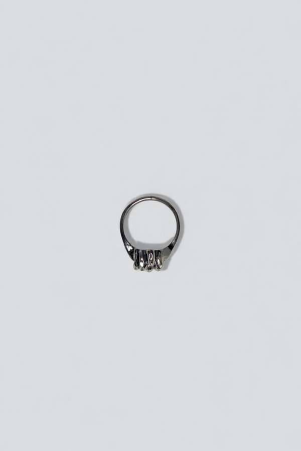 Assembly New York Ridge Cluster Ring - Sterling Silver