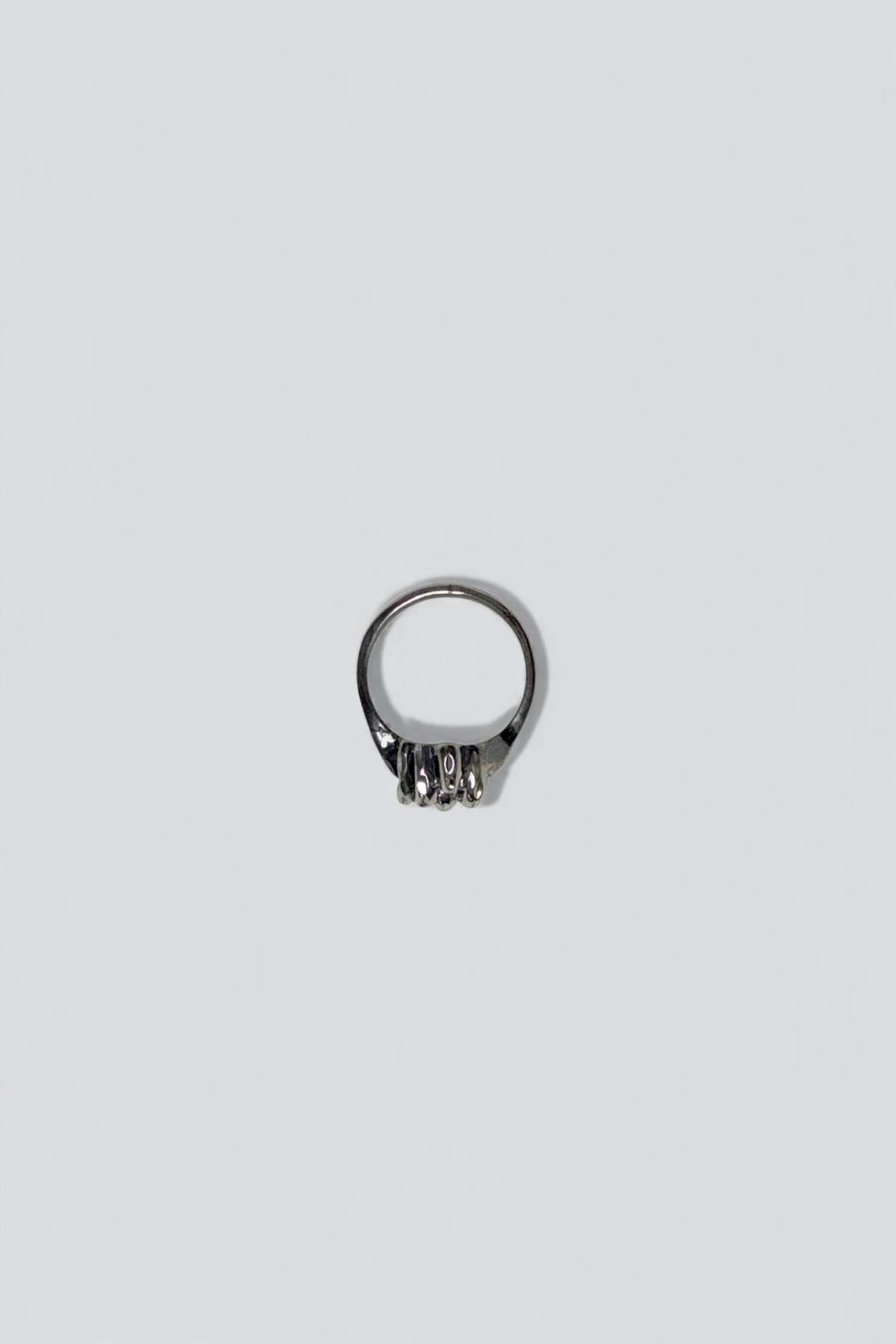 Assembly New York Ridge Cluster Ring - Sterling Silver - Image 3 of 3