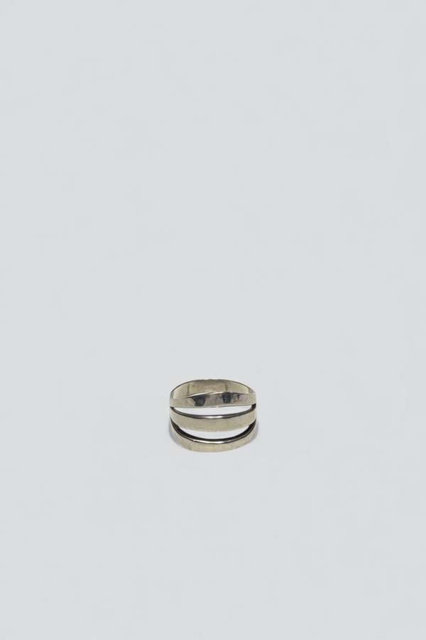 Assembly New York Triple Split Ring - Sterling Silver