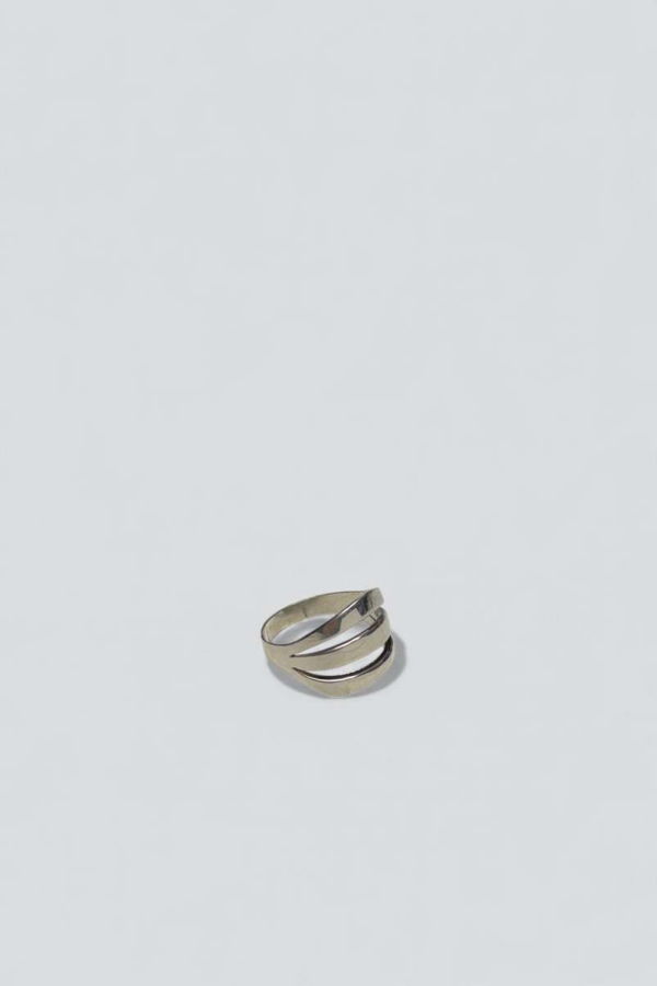 Assembly New York Triple Split Ring - Sterling Silver