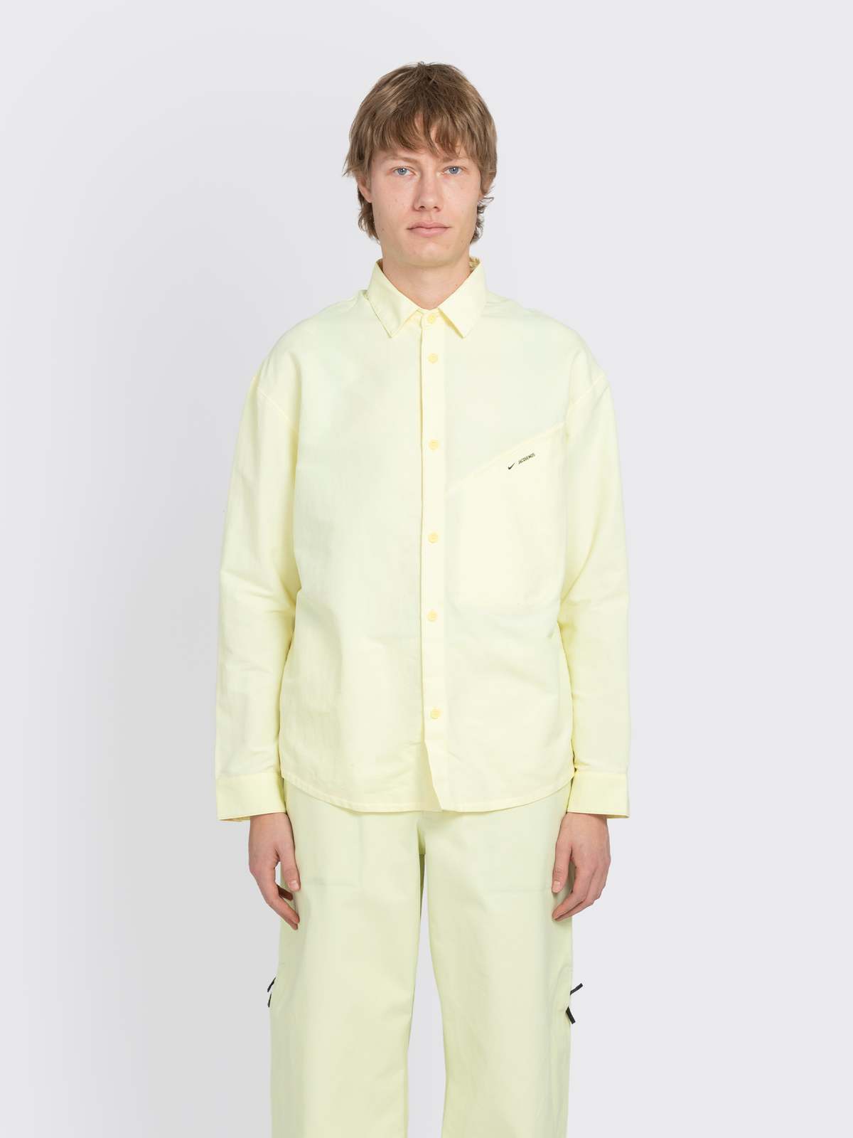 Nike Jacquemus x Nike Button Up Shirt - Yellow | Garmentory